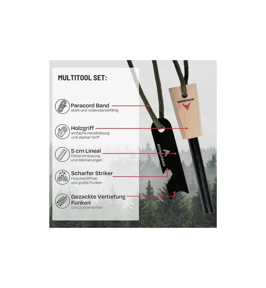 Atacama - Set de briquets - 7 pcs