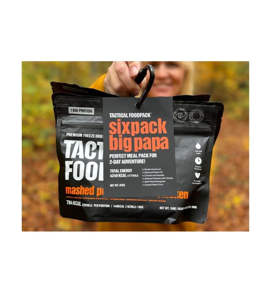 Tactical Foodpack - Hauptgericht Sixpack Big Papa