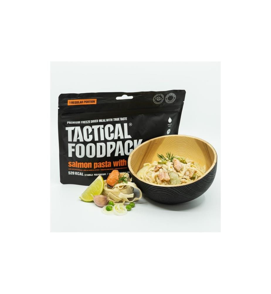 Tactical Foodpack - Hauptgericht Lachsnudeln mit Weisswein