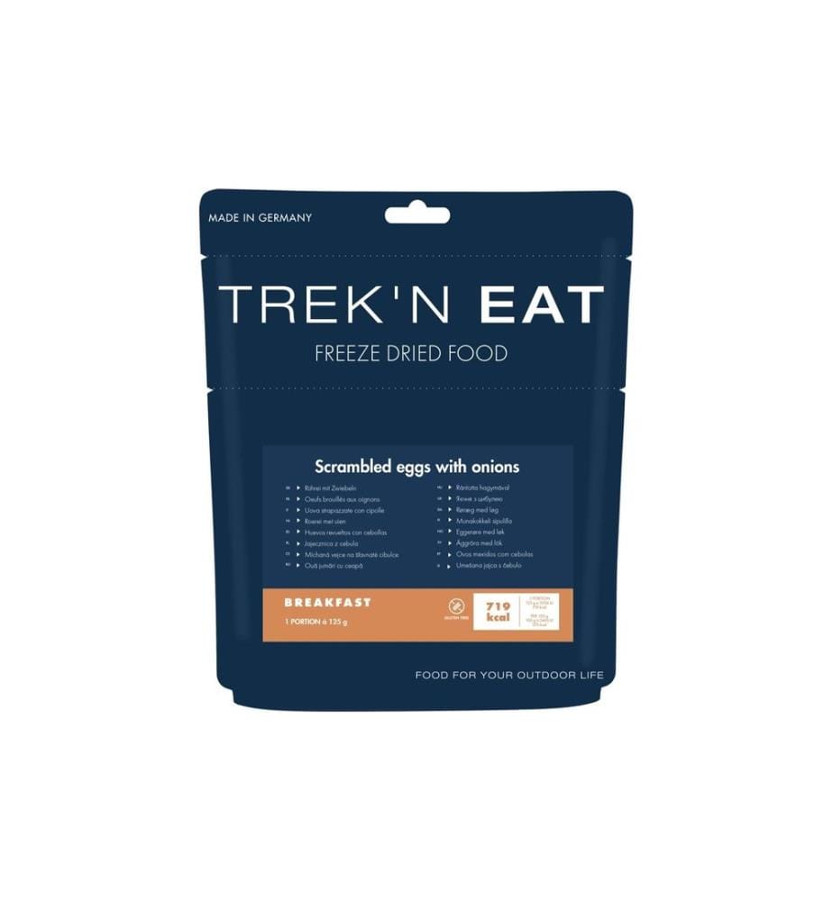 TREK 'N EAT - Petit déjeuner Oeufs brouillés aux oignons