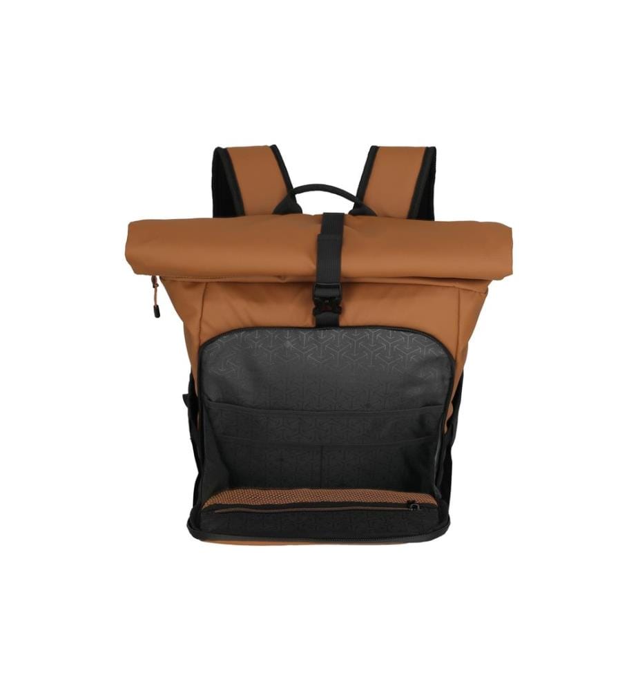 travelite - BRIIZE Sac à dos Rollup M 30 l Marron Curry
