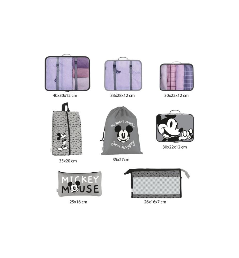 ARDITEX - Packhilfen-Set Mickey Mouse 8-teilig