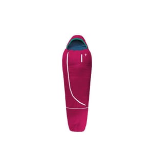 Grüezi Bag - Sac de couchage en laine World Traveller 100-170 cm, rouge framboise