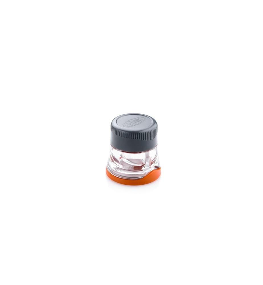 GSI Outdoors - Saupoudreuse à épices Secoueur ultraléger, 2 x 3 ml Transparent