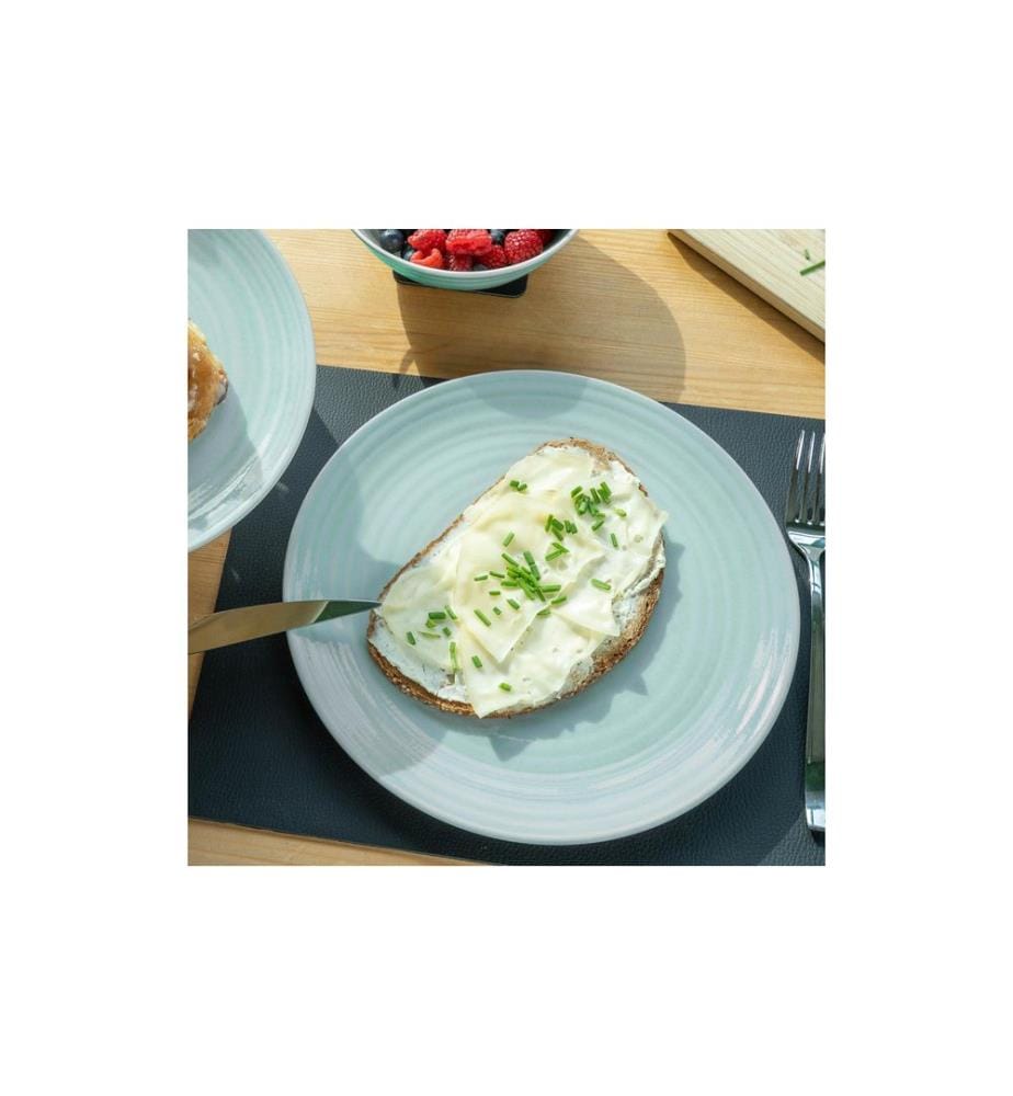 Silwy - Assiette magnétique en porcelaine CYAN 26 cm