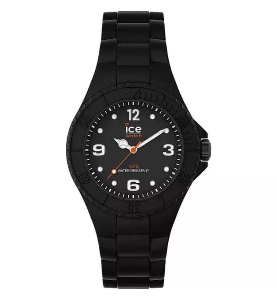 Montre à Quartz Silicone Noir - 34 mm