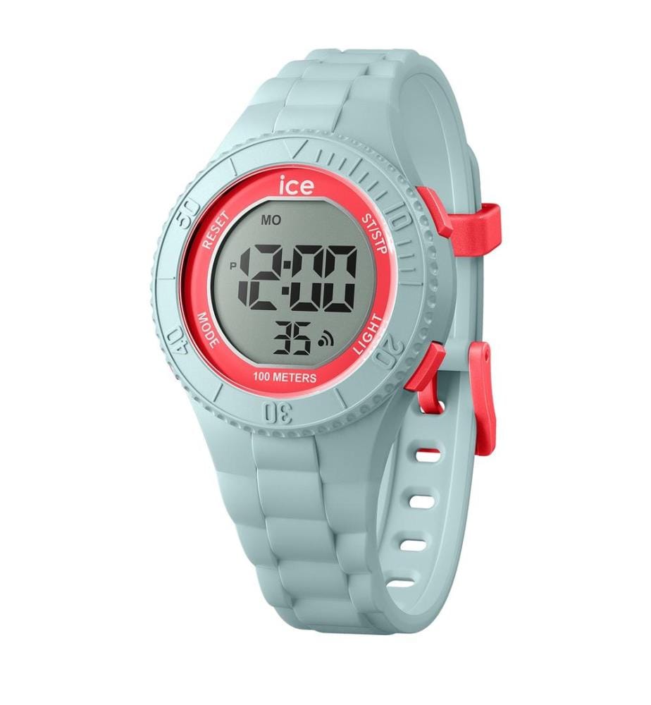 Montre à Quartz Silicone Gris - 35 mm