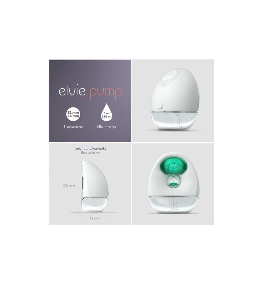 ELVIE - Pompe à lait Pump Tire-lait électrique double