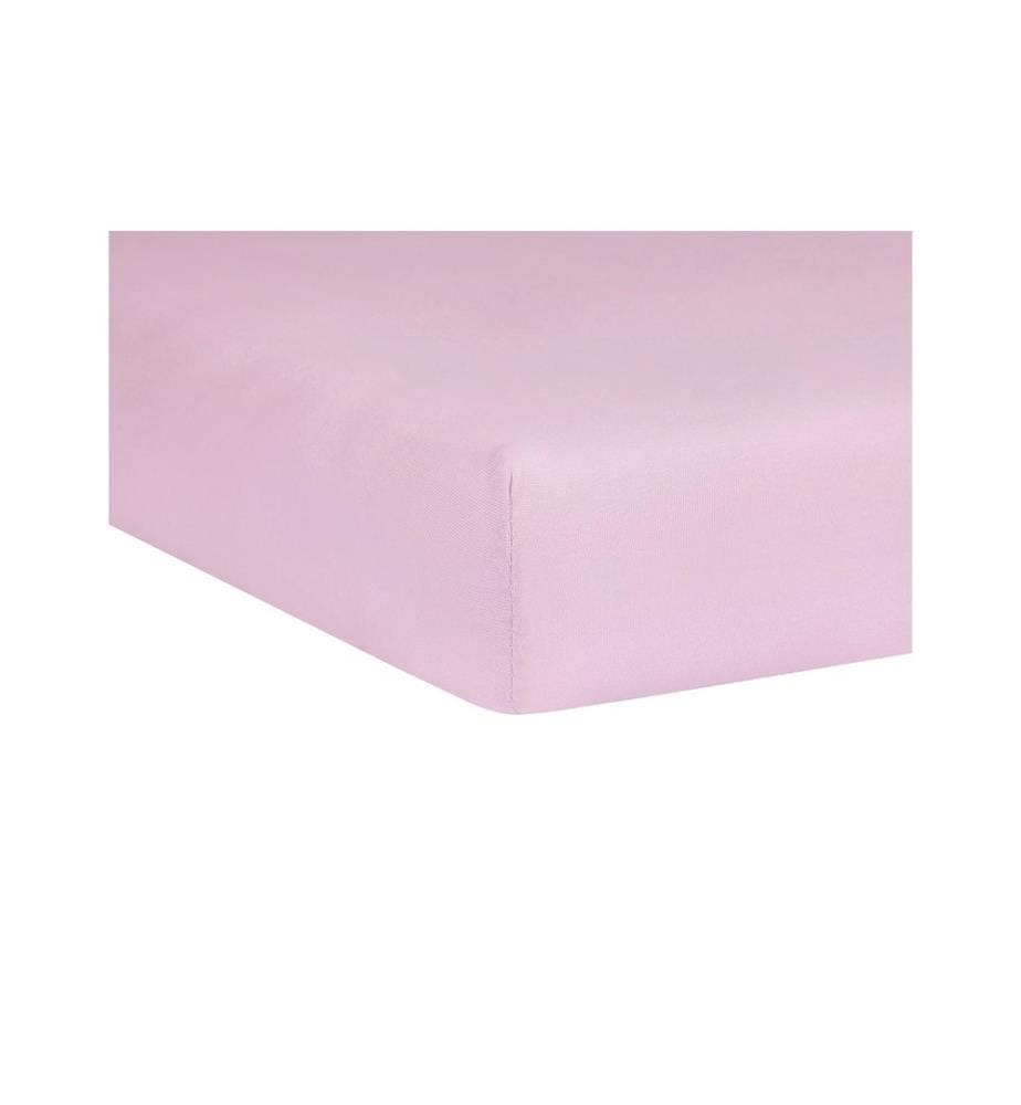 JULIUS ZÖLLNER - Drap de lin Jersey rose 70 x 140 cm