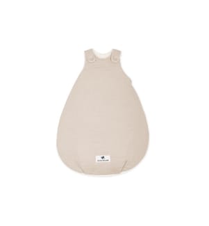 JULIUS ZÖLLNER - Sac de couchage toutes saisons pour bébé Mousseline Sable Taille 62/68