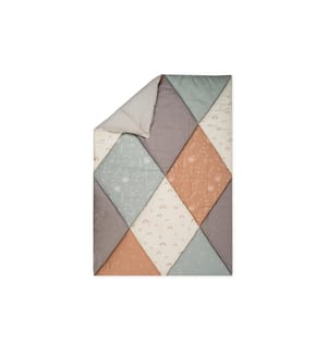 JULIUS ZÖLLNER - Krabbeldecke Organic Patchwork 95 x 135 cm