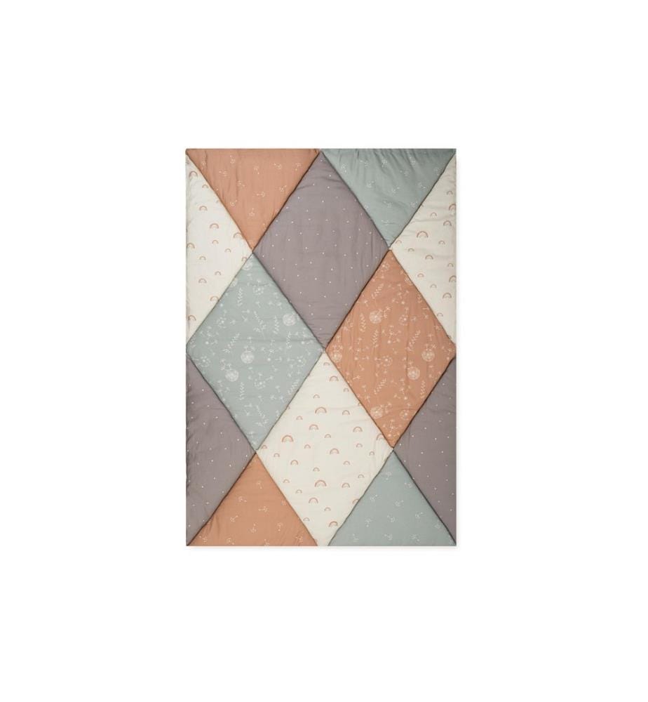 JULIUS ZÖLLNER - Krabbeldecke Organic Patchwork 95 x 135 cm