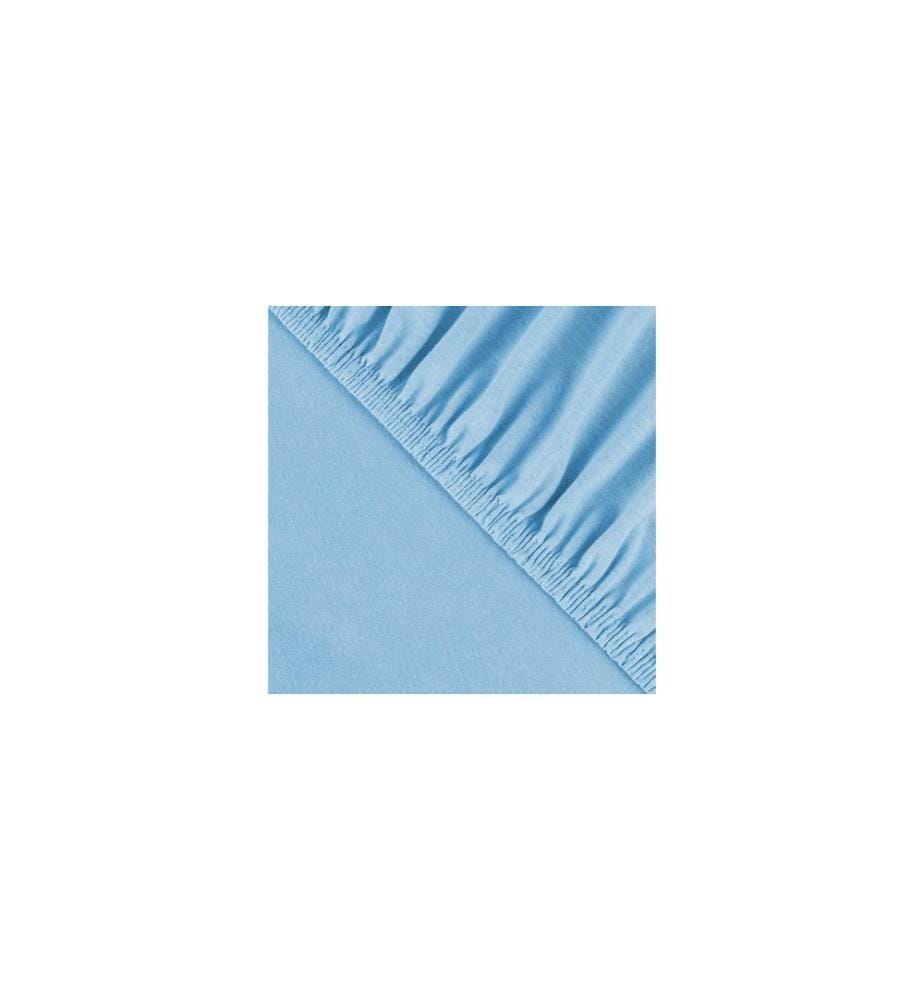 JULIUS ZÖLLNER - Drap de lin Jersey 90 x 40 cm, bleu clair