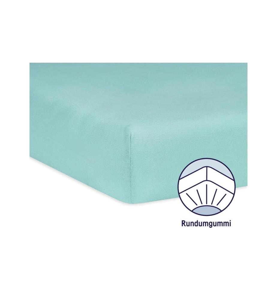 Julius Zöllner Fix-Leintuch Jersey Mint 70 x 140 cm