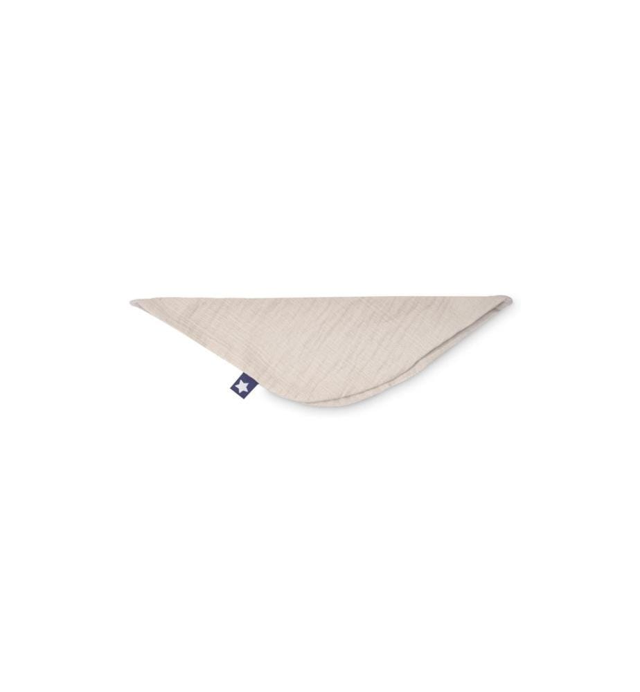 Julius Zöllner Foulard triangulaire Mousseline Sable