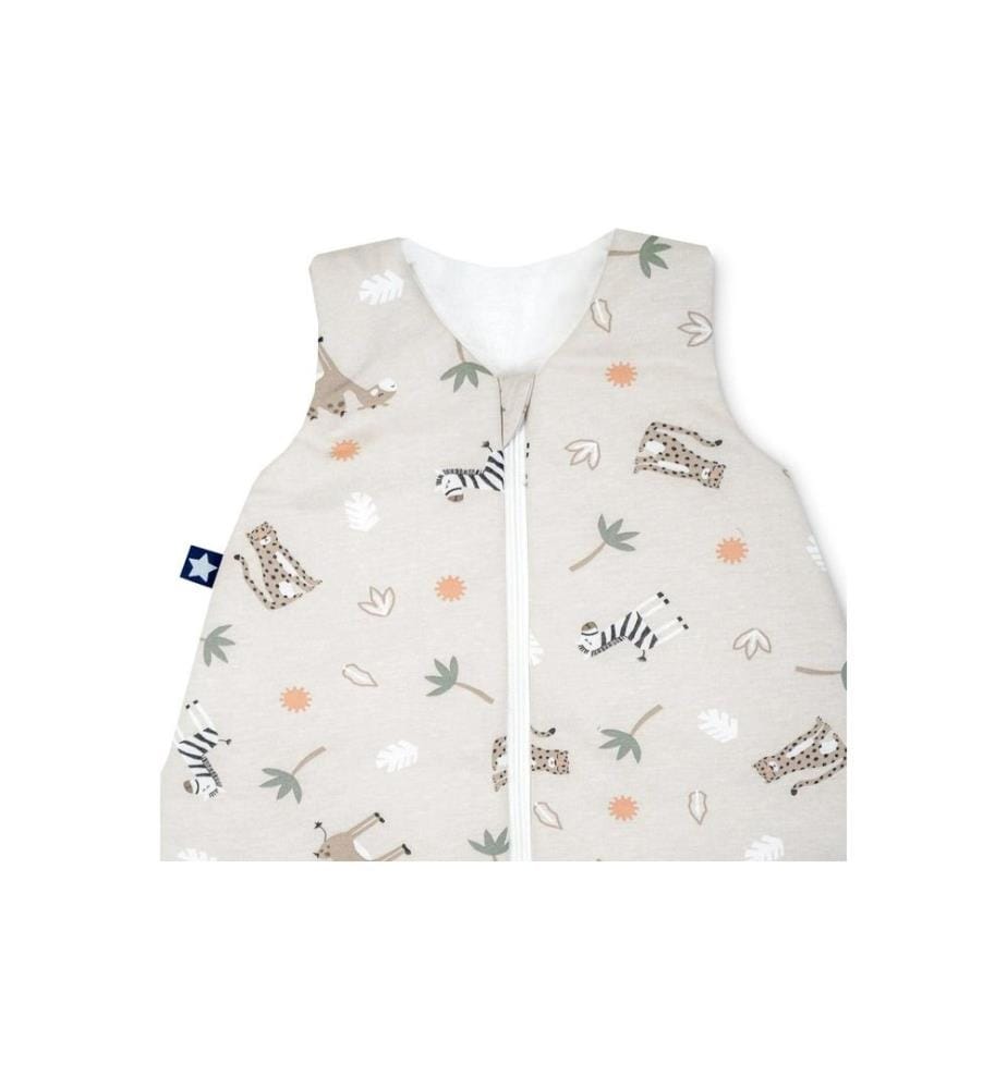 Julius Zöllner Baby-Ganzjahresschlafsack Jersey Savanne Beige Gr. 68/74