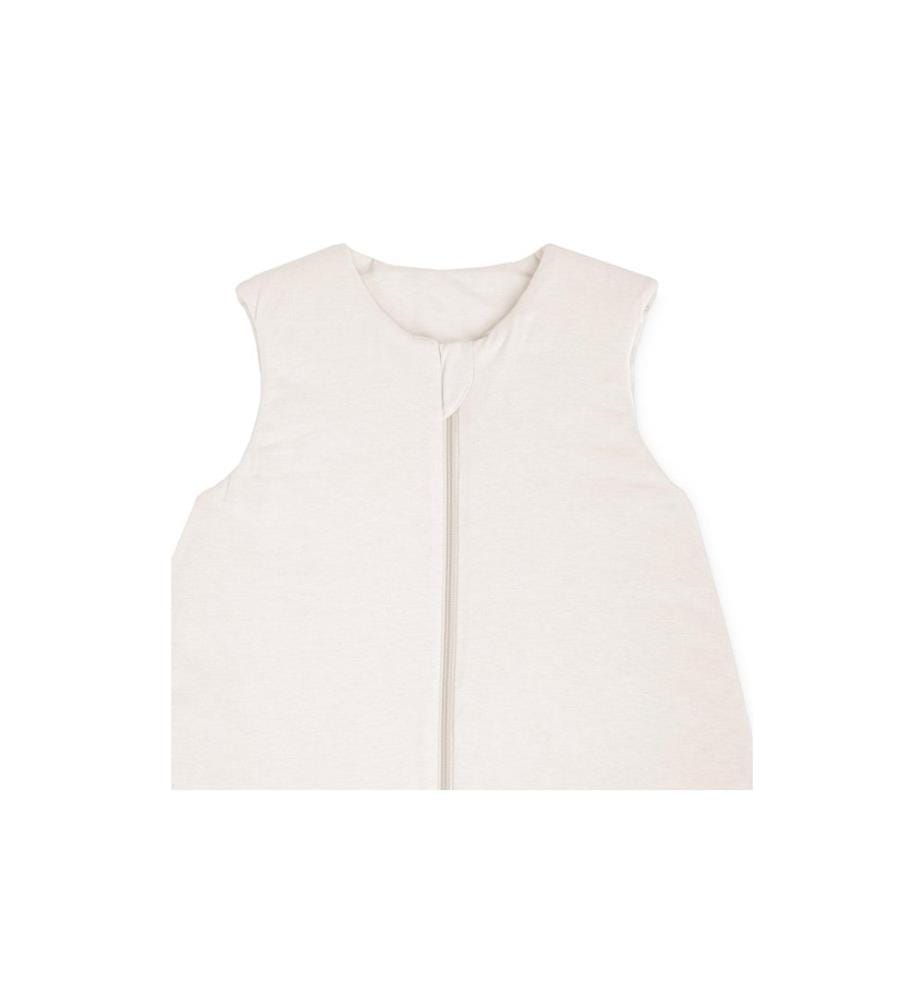 Julius Zöllner Baby-Schlafoverall Jersey uni oatmeal 80