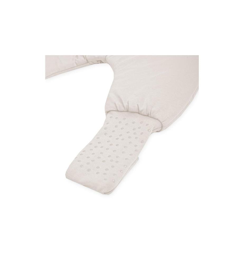 Julius Zöllner Baby-Schlafoverall Jersey uni oatmeal 80