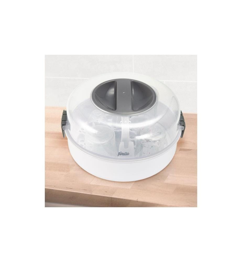 Alecto Mikrowellen Flaschensterilisator BW-04 weiss