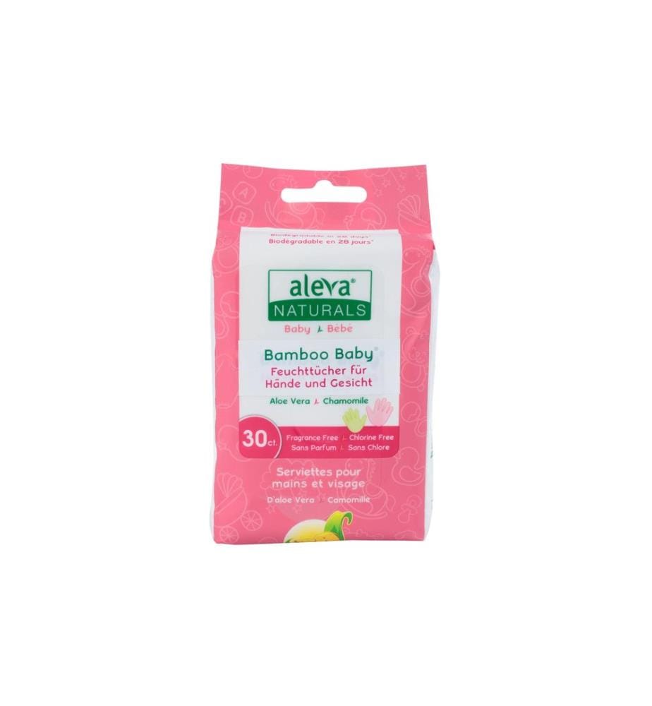 Aleva Naturals Feuchttücher Bambus 30 Stück
