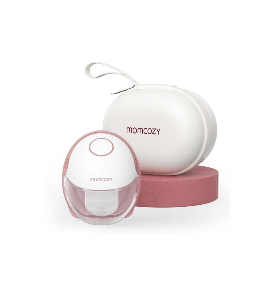 momcozy M6 Einzel Milchpumpe maroon Elektrisch