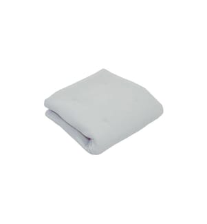 Ullenboom Krabbeldecke Waffel Uni Grau 100 x 100 cm