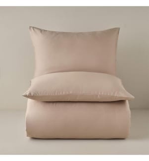 Coffret housse de couette 200 x 220 cm - Beige