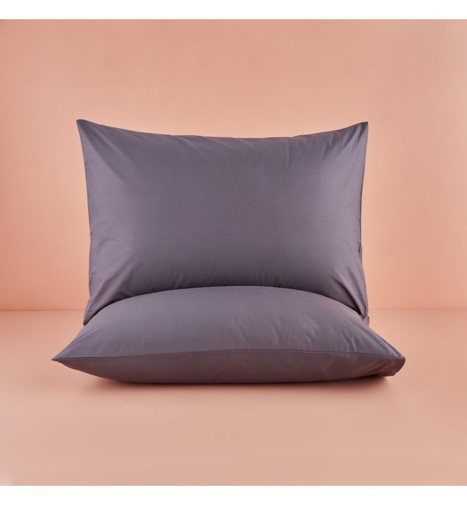 Federa Supreme 2 pezzi 50x70 cm - Antracite