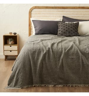 Copriletto Alisia 200x230 cm - Fumo