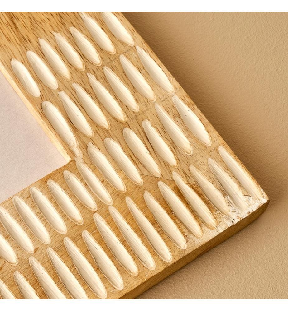 Edna decorative frame 23x2x28 cm - Natural