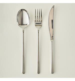 Coffret vaisselle 18 pièces - Argent