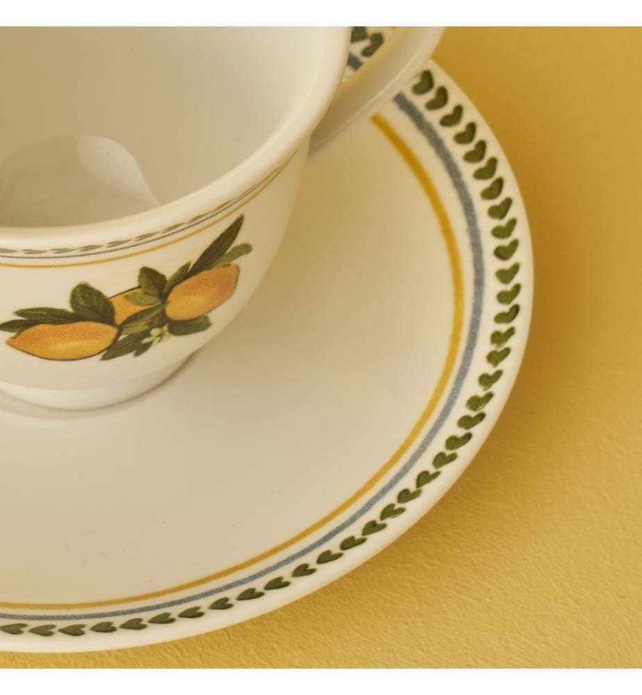 Set of 2 Lemoncello coffee cups 90 cc - Multicolor