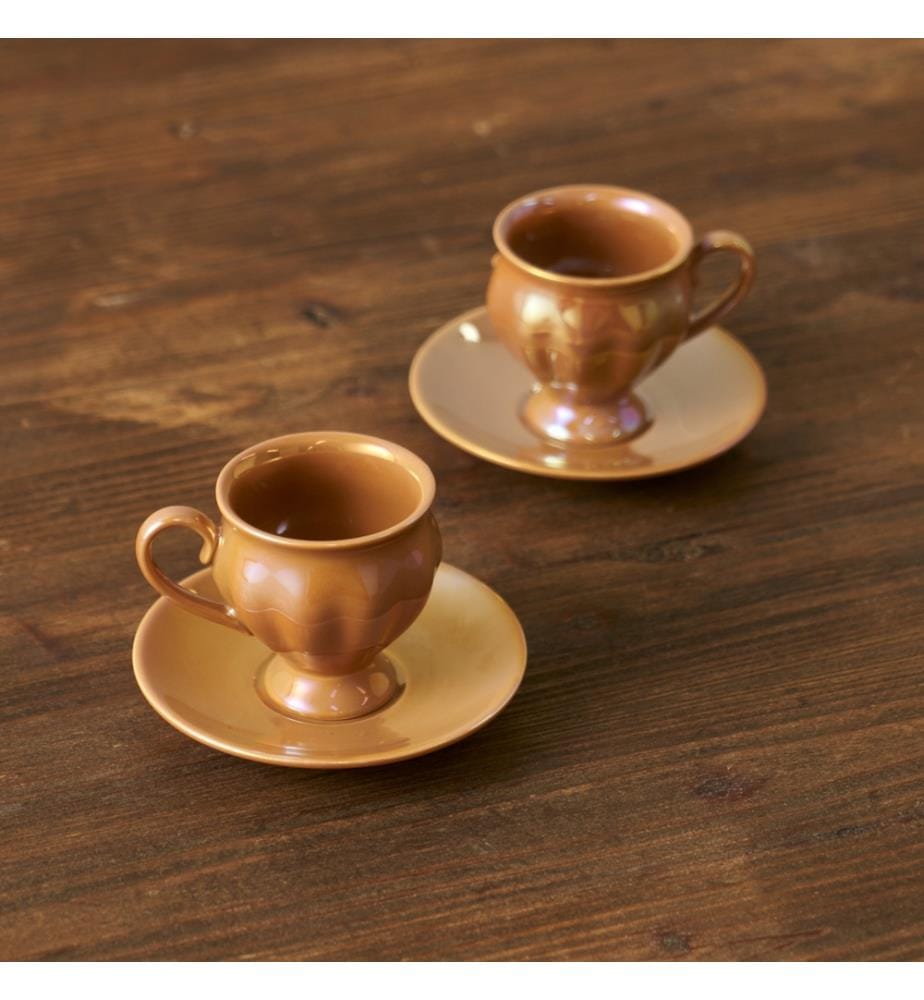 Set di 2 tazze Clara da 90 cc - Arancione