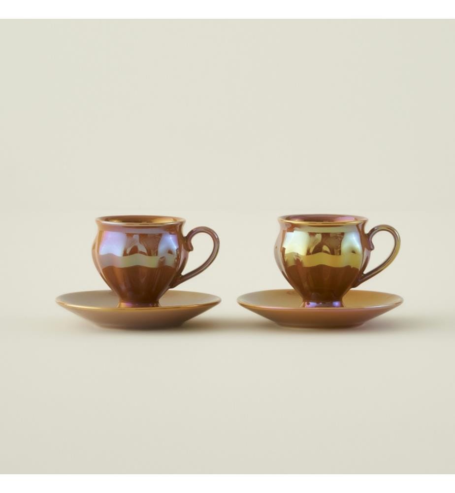 Set di 2 tazze Clara da 90 cc - Arancione