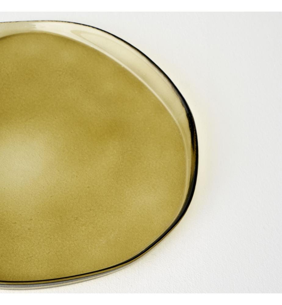 Assiette à tarte Geo 21 cm - Vert