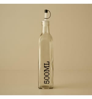 Distributeur d'huile et vinaigre Aura 500 ml - Naturel