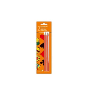CARTA.MEDIA - Crayon craie 2 crayons de couleur Jass sous blister