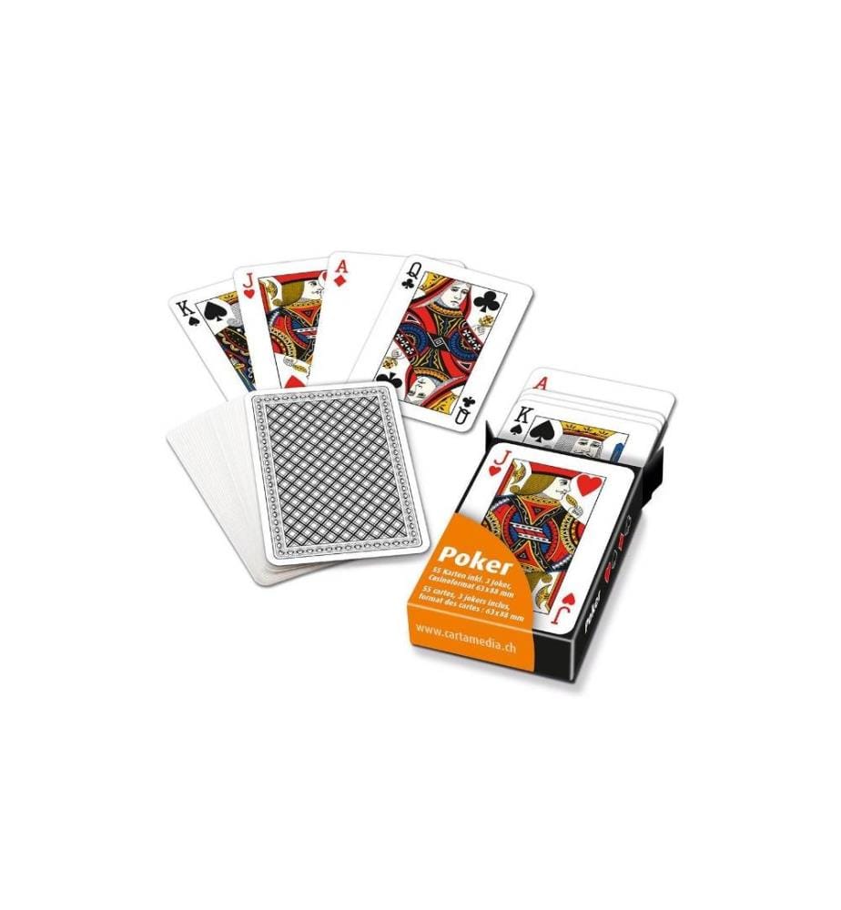 CARTA.MEDIA - Poker Pokerkarten in Faltschachtel
