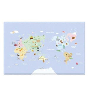 DWINGULER - Tapis de jeu Animal World 230 x 140 cm