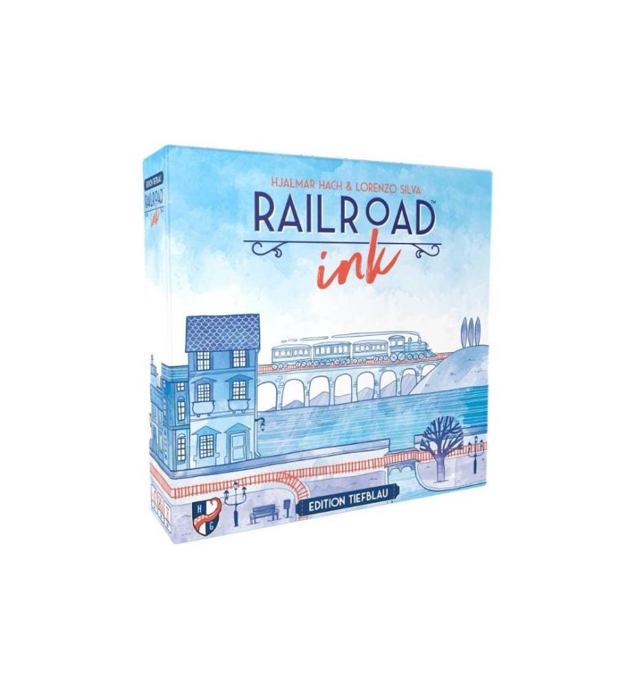 FATA MORGANA - Jeux pour la famille Railroad Ink: Tiefblau