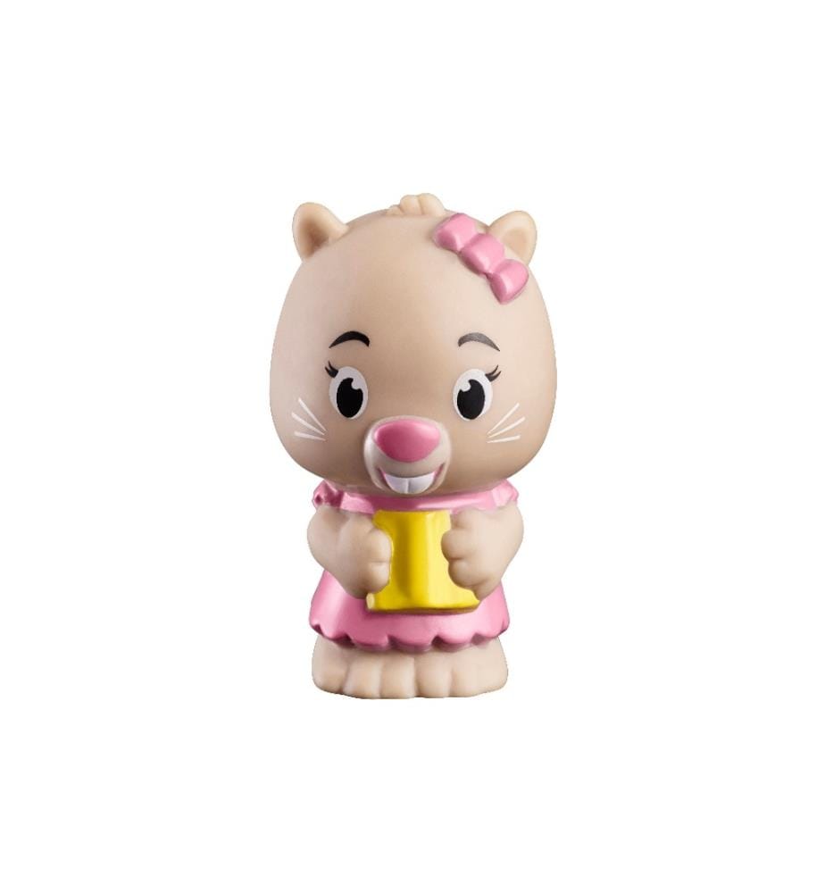 KLOROFIL - Ensemble de figurines 4 personnages famille «Kastor»