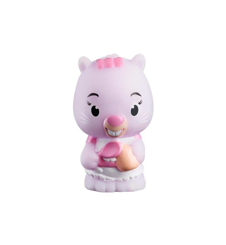 KLOROFIL - Ensemble de figurines 4 personnages famille «Kastor»