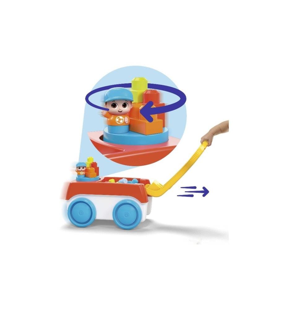 MEGA BLOKS - Bausteine Spinning Wagon