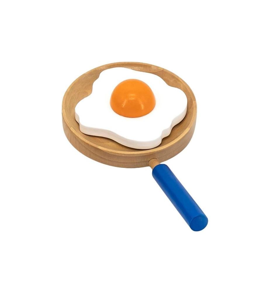 VIGA - Jouets Vaisselle Set de poêles en bois