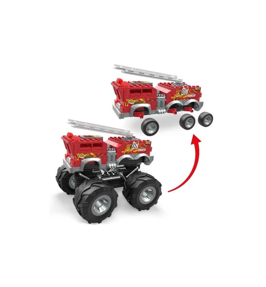 MEGA BLOKS - Hot Wheels Camion monstre à 5 alarmes
