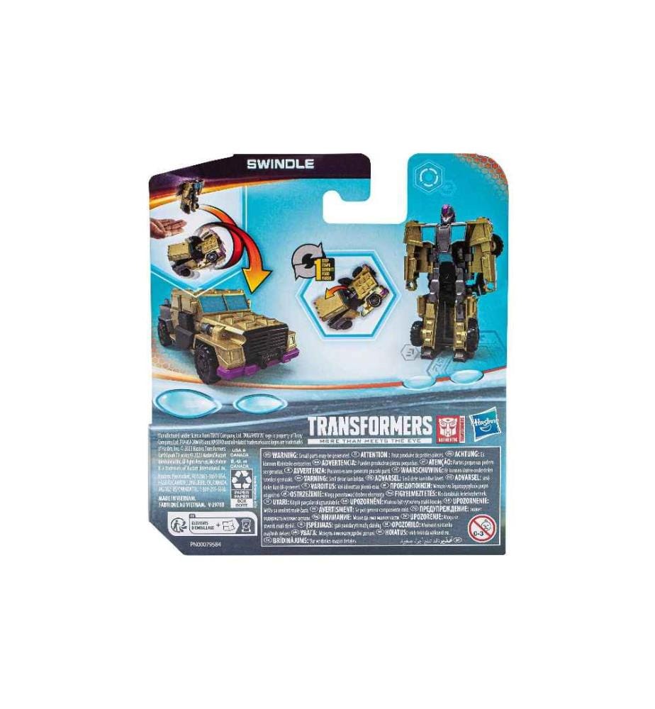 TRANSFORMERS - TRANSFORMERS - Earthspark 1-Step Flip Changer Swindle