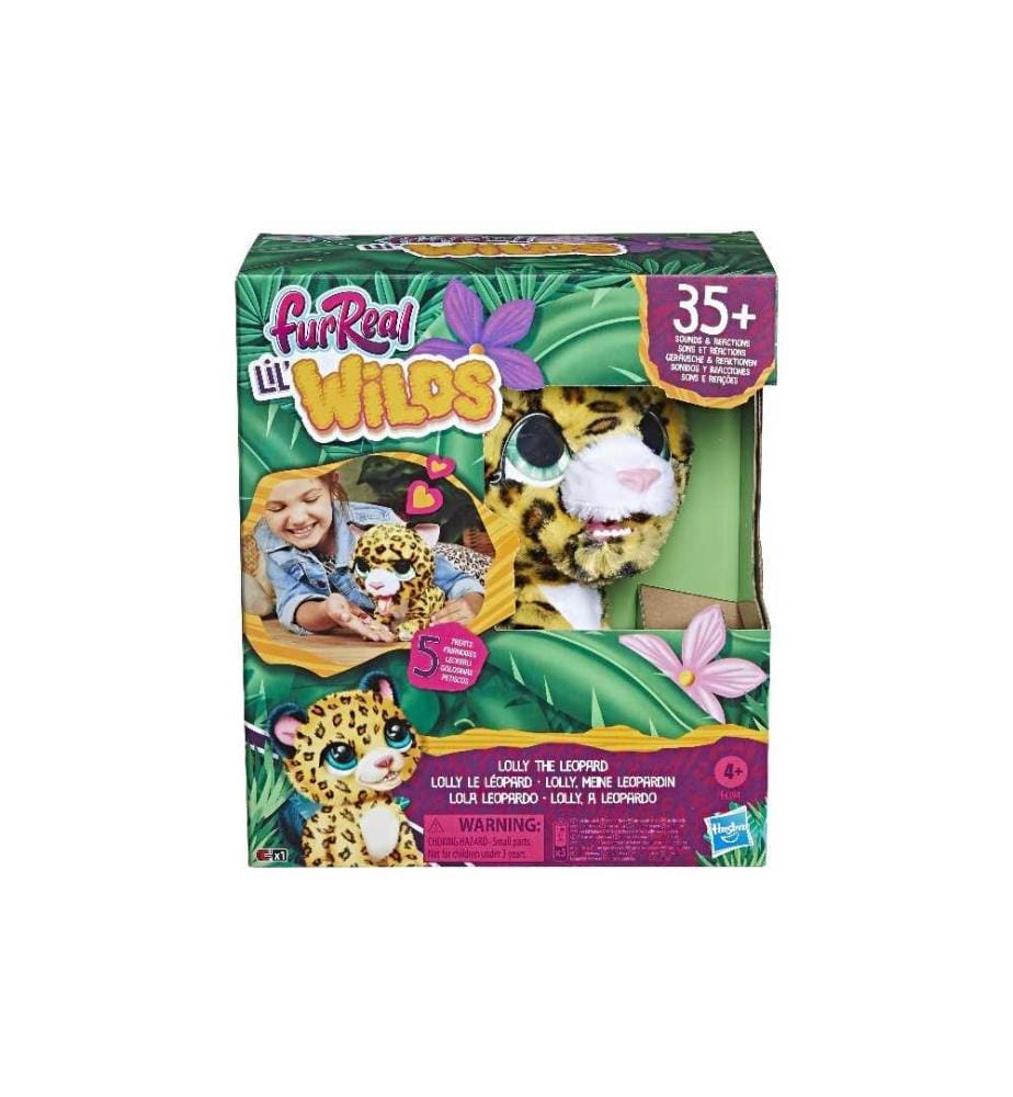FURREAL - Peluche fonctionnelle Lolly, ma léoparde