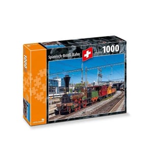 CARTA.MEDIA - Puzzle Chemin de fer: «Spanisch-Brötli-Bahn»