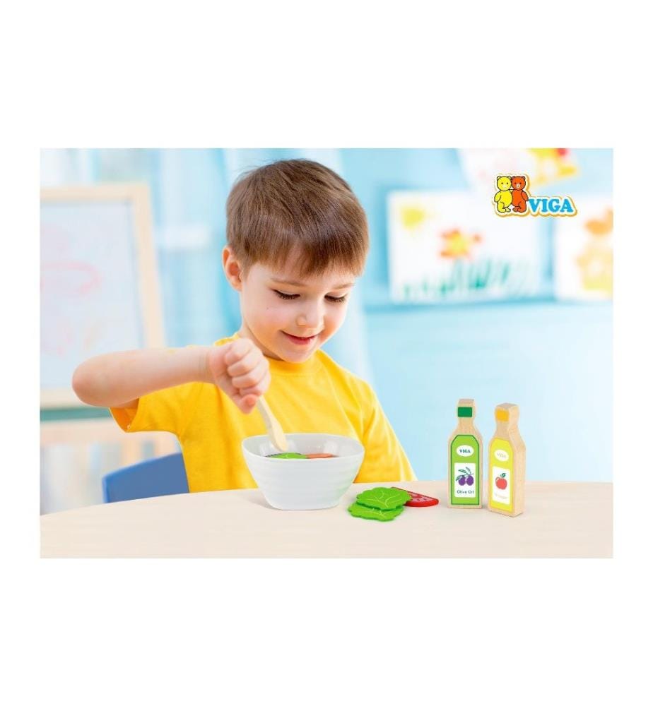 VIGA - Aliments jouets Set à salade
