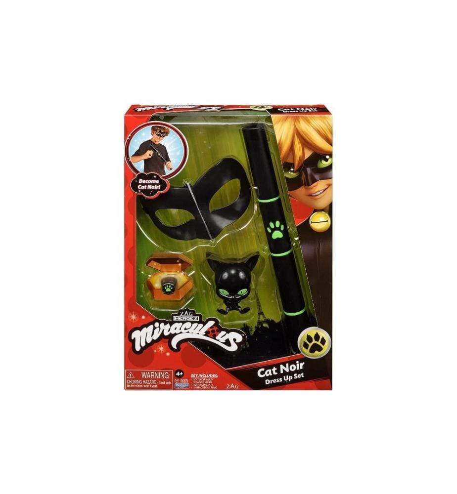 BANDAI - Miraculous – Kit de transformation Cat Noir